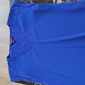 Folded sleeve blouse